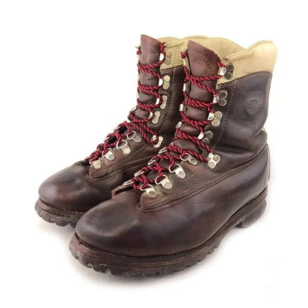 Chippewa Kush-n-Kollar Leather Winter Hiking Boots 8 E